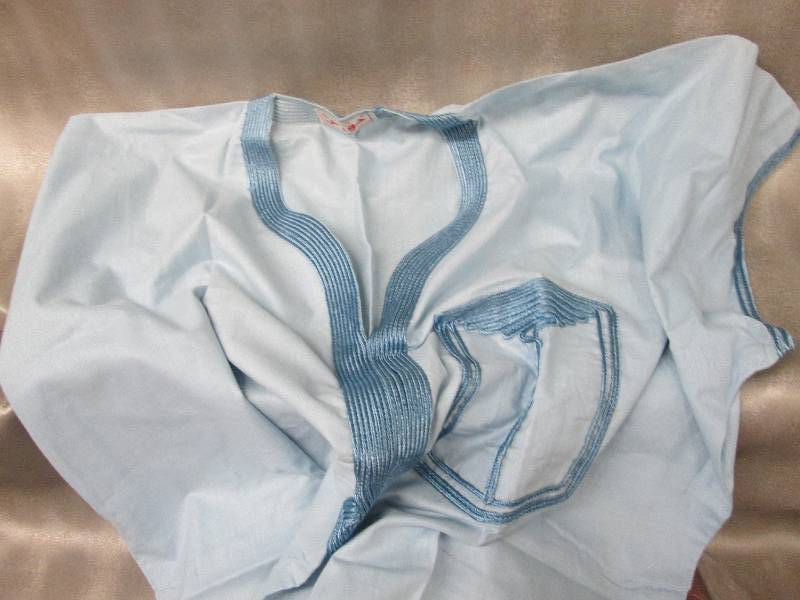 lot 254 image: Blue Egyptian Dress...