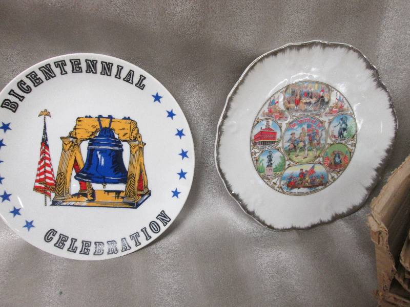 lot 274 image: Lot of 6 Bicentennial plates...
