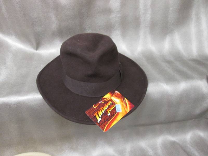 lot 279 image: Indiana Jones hat Retail $39.95...