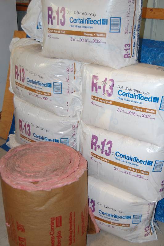 lot 23 image: Rolls of Insulation