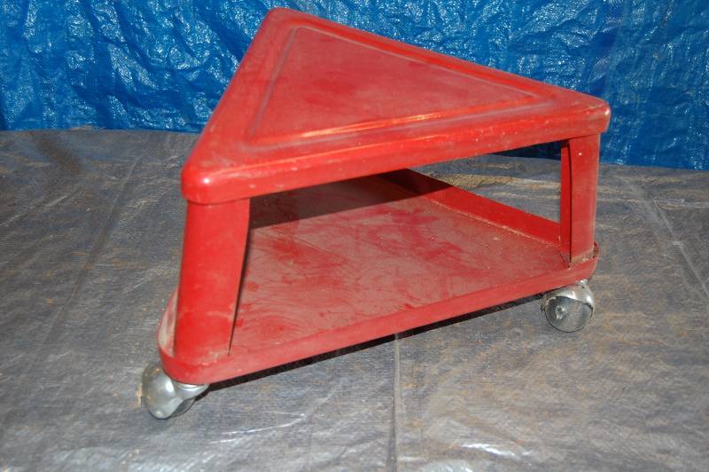 lot 44 image: Garage Stool on Wheels