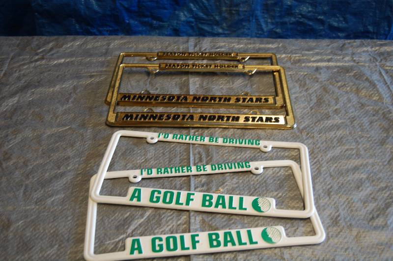 lot 108 image: License Plate Covers