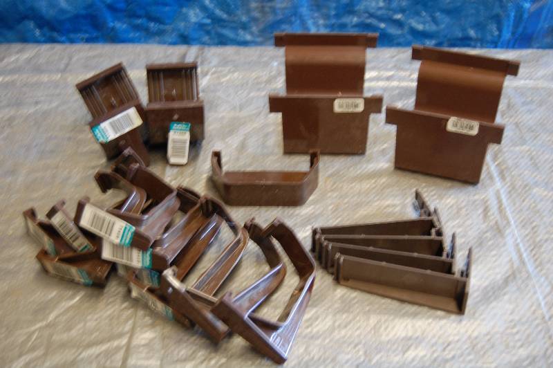lot 114 image: Misc. Gutter Hardware