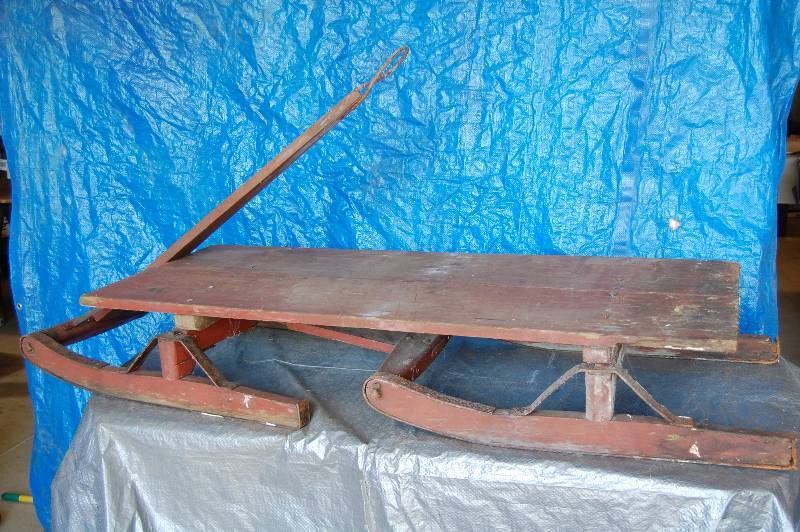 lot 165 image: Vintage Sled