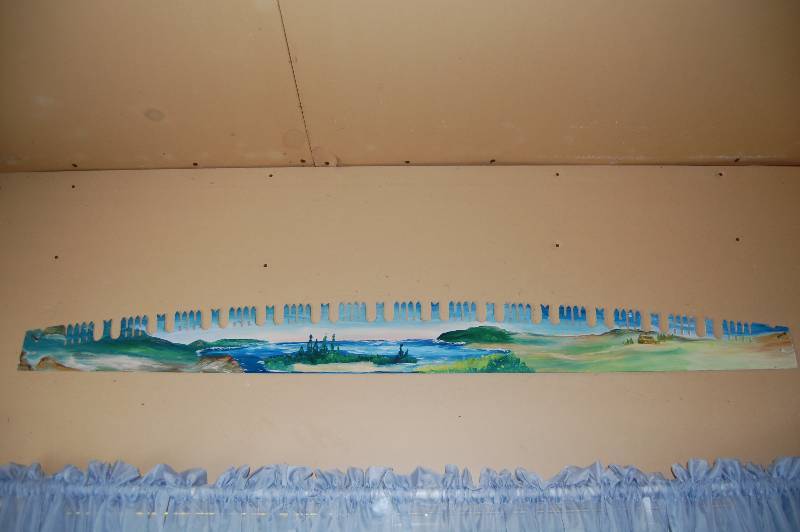 lot 419 image: Painted Saw Blade