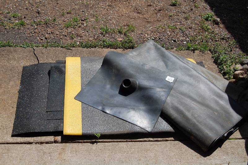 lot 448 image: Misc Rubber Sheets