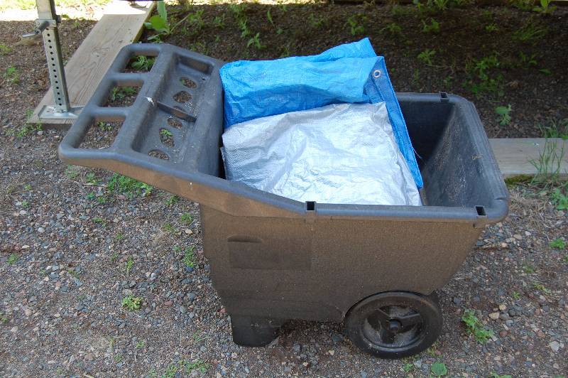 lot 459 image: Utility Cart and Tarps