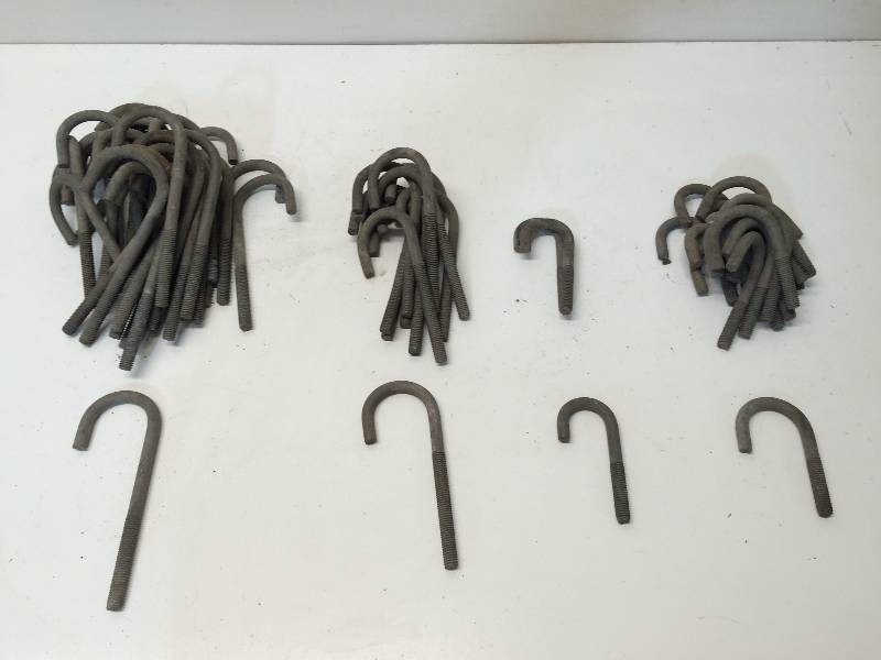 Assorted J-Bolts