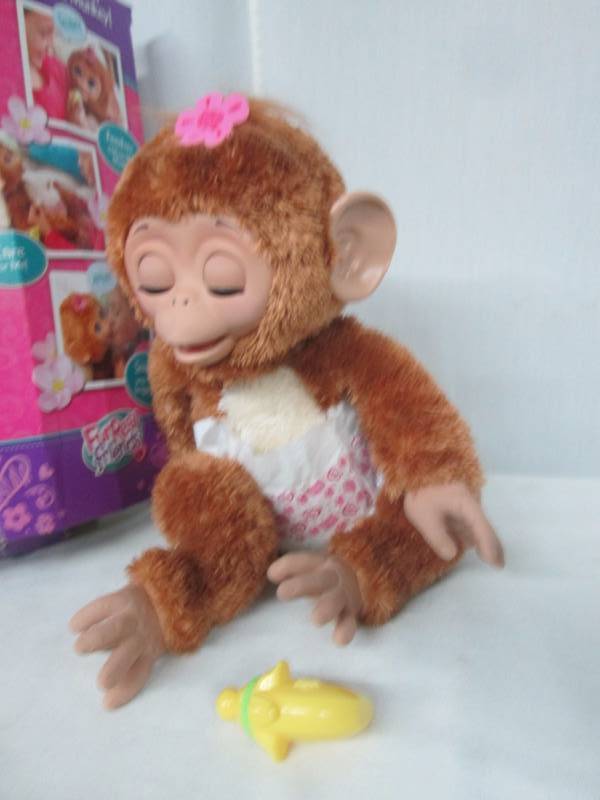 lot 68 image: Hasbro FurReal Friends Cuddles My Giggly Monkey