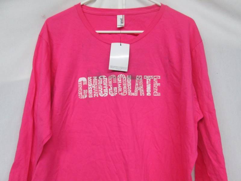 lot 69 image: Misses Long Sleeve - Foods made with Chocolate