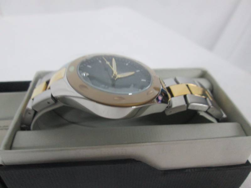 lot 71 image: Mens Fortaleza Two Tone Personalized Watch