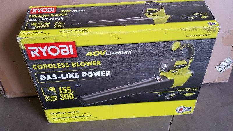 Ryobi 40 V Lithium Cordless Blower