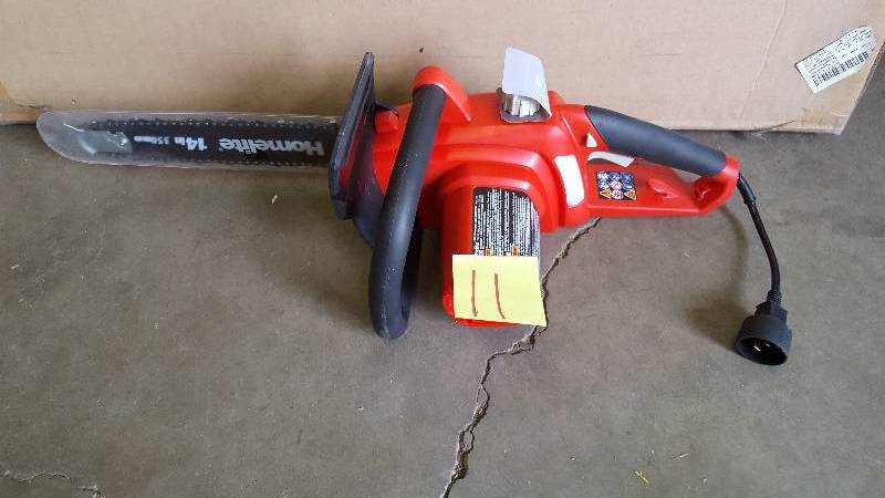 Homelite 14 Electric Chainsaw used tested works