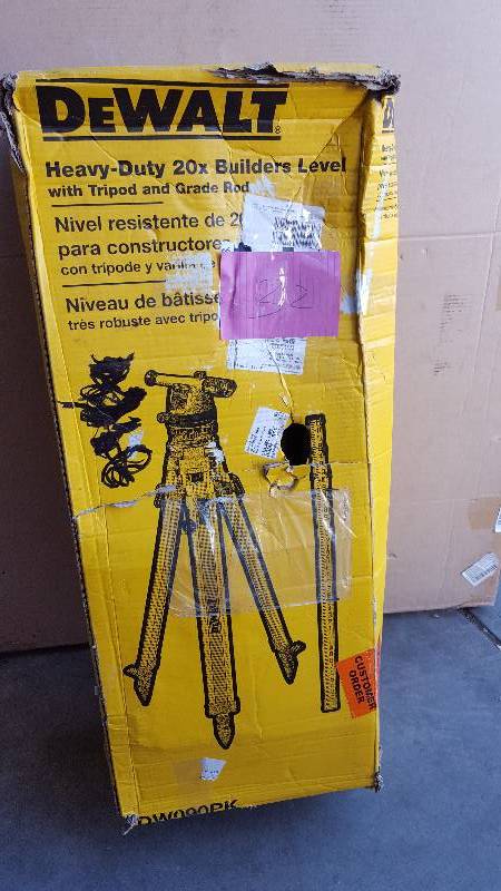 Dewalt Heavy Duty 20X Buliders Level DW090PK