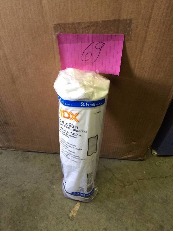HDX Clear Plastic Sheeting