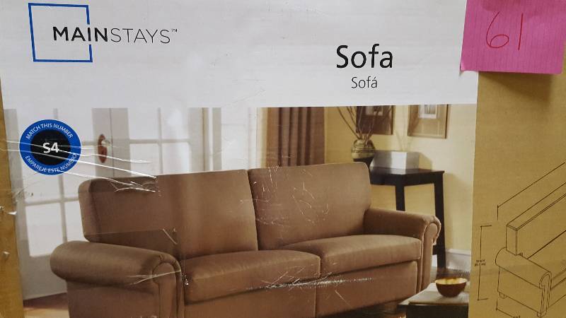 lot 61 image: MainStay Sofa
