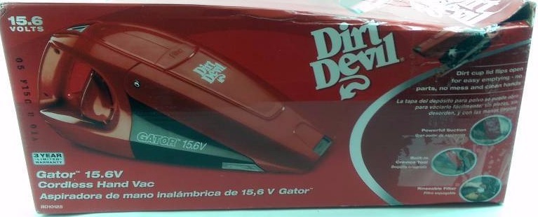 Gator 15.6V Cordless Bagless Handheld 