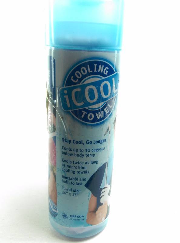 lot 194 image: iCOOL Cooling Towel Pink - 2 Pack