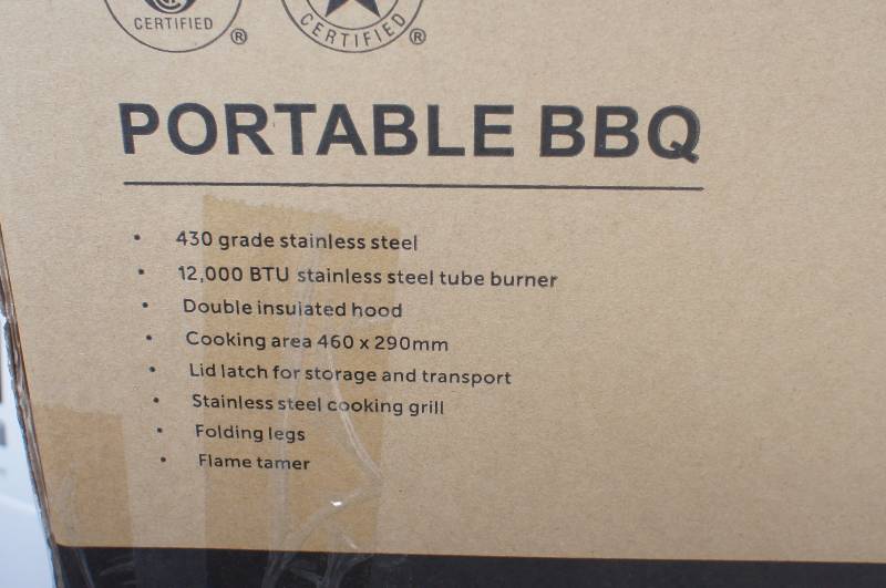 lot 51 image: Brand New THOR Portable Grill Great for Tailgating MSRP $179.99 NEW IN BOX