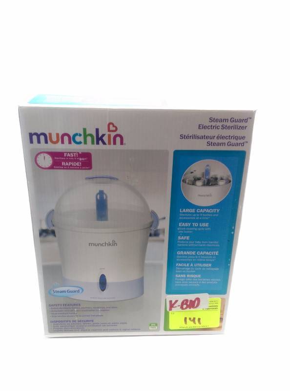 munchkin steam guard electric sterilizer