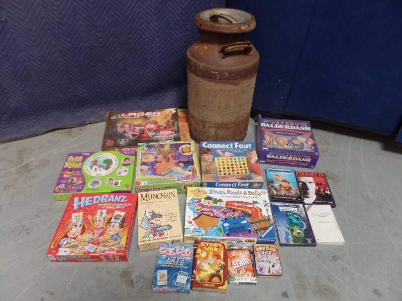 Milk Can and Games