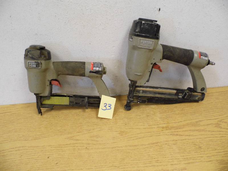 2 Porter Cable Nail Guns