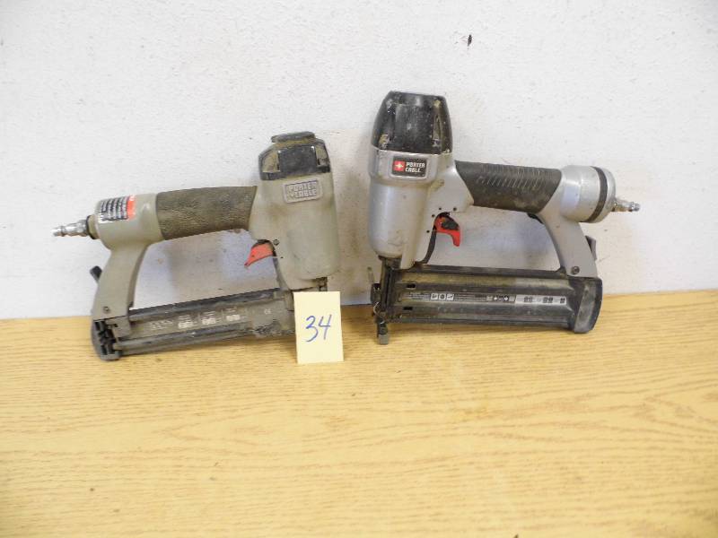 2 Porter Cable Nail Guns