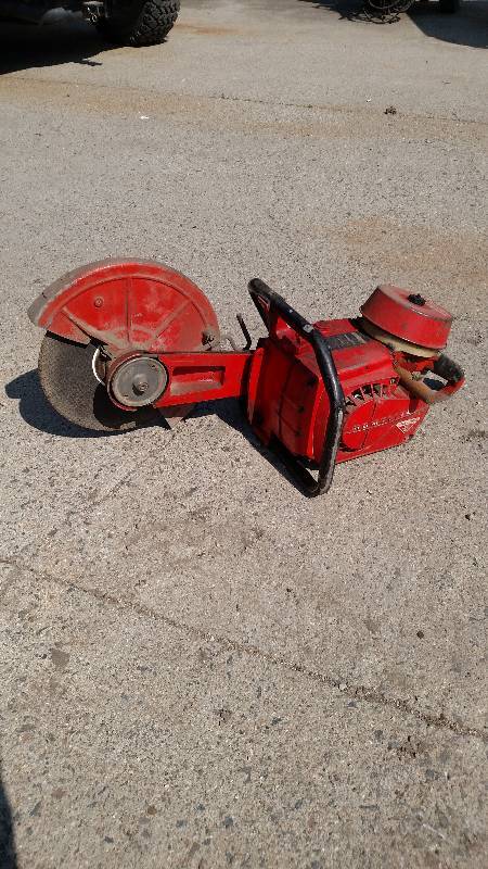 Homelite xl 98 store concrete saw