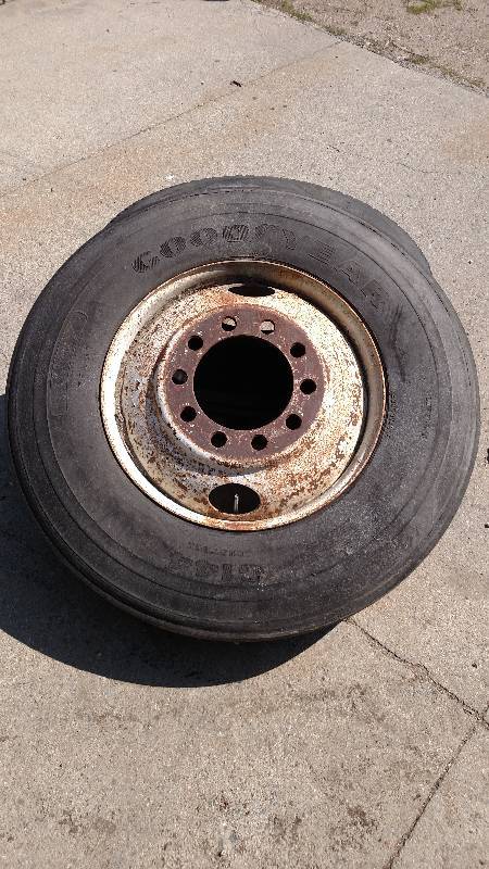 Semi wheels and tires