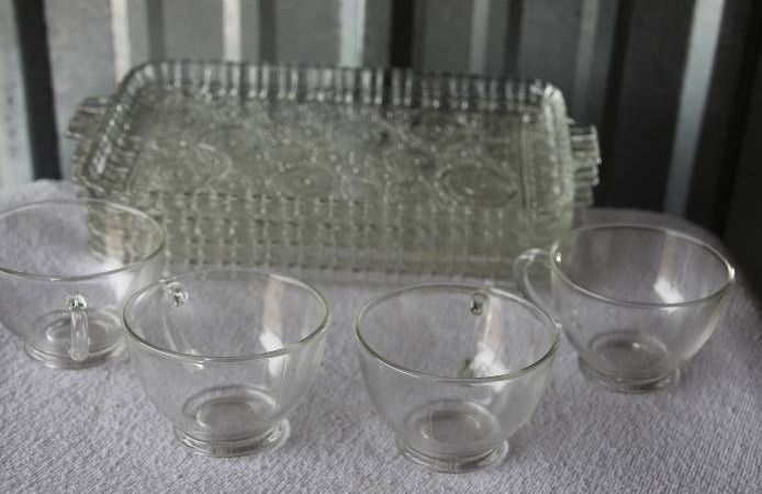 Glass Party Trays