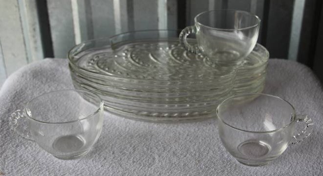 Glass Party Trays