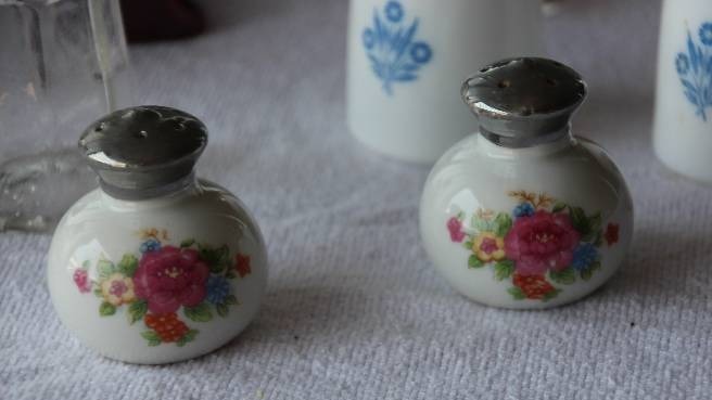 Glass & Ceramic Salt & Pepper Sets