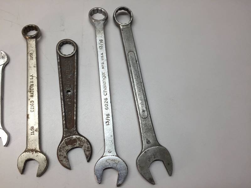 lot 38 image: WRENCHES VARIOUS SIZES