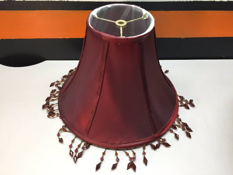 lot 53 image: LETTER HOLDER, PIE TINS, LARGE MIXING BOWL, LAMP SHADE, SPRAY NOZZLE