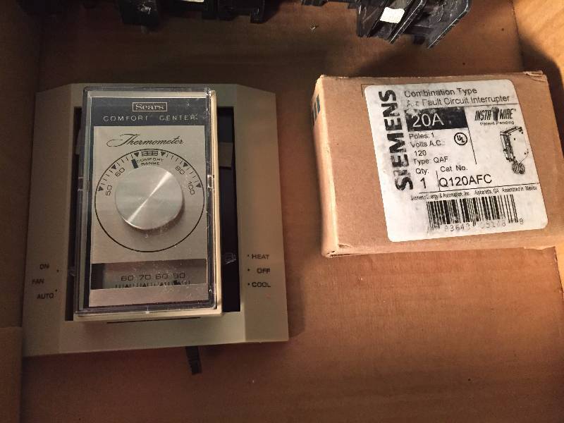 lot 56 image: ELECTRICAL, SWITCHES, BALLASTS, BREAKERS