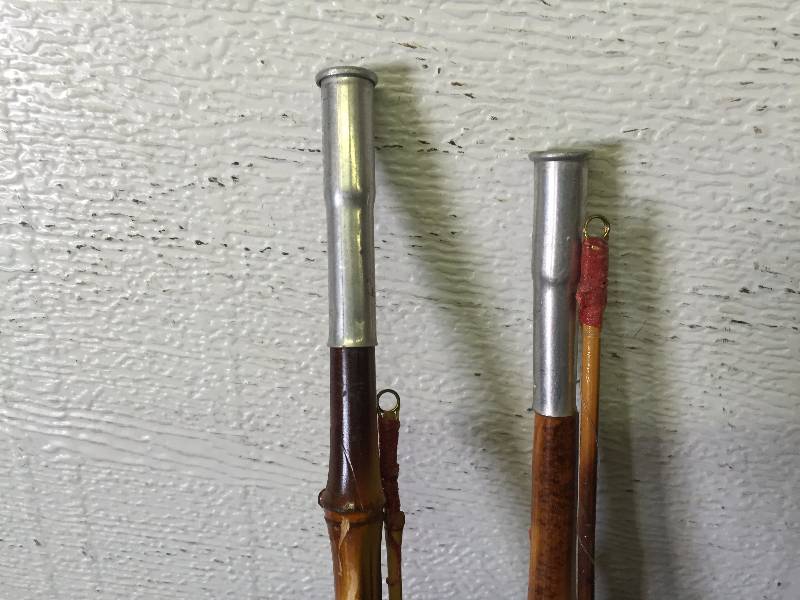 lot 66 image: BAMBOO FISHING POLES (3)