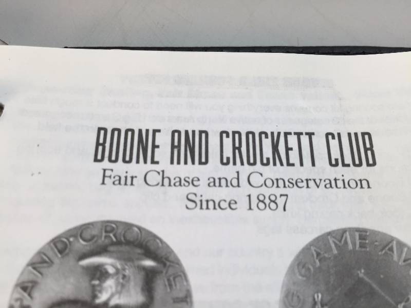 lot 78 image: BOONE AND CROCKETT FIELD DRESSING KIT