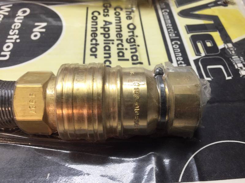 lot 80 image: GAS APPLIANCE CONNECTOR, AVTEC 48