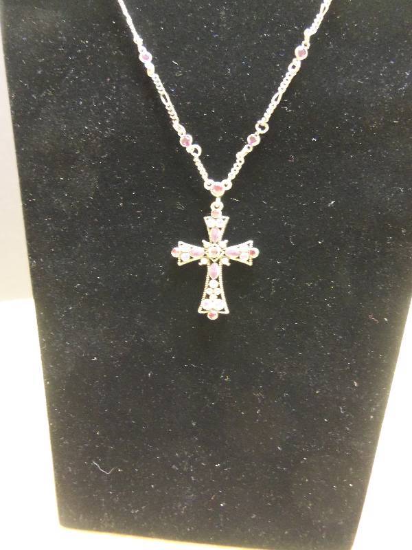 Lia Sophia Cross Necklace