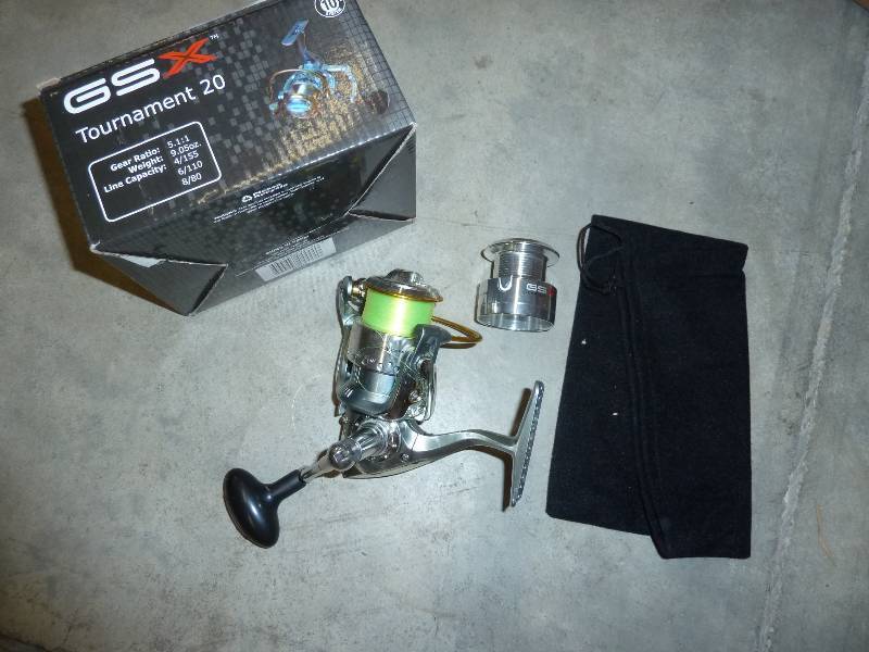 GSX 20 spinning reel - the set scre...
