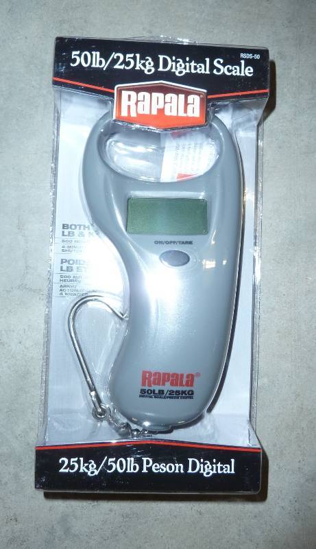 New Rapala 50 lb scale...
