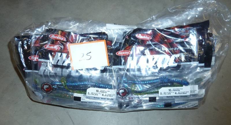 50 bags of Havoc plastic baits...