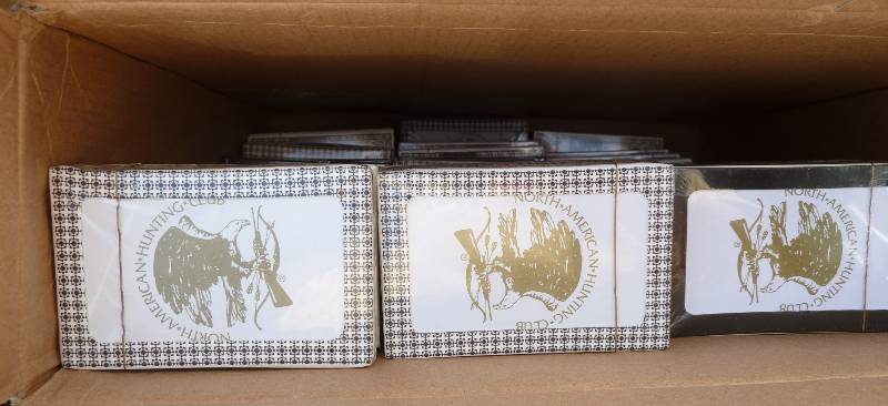 Box of 50 playing cards...