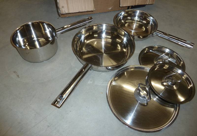 New pots and pans...