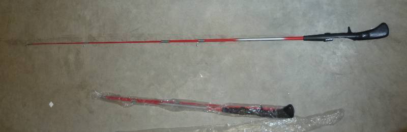 Two 2 pc - Five foot fishing rods b...