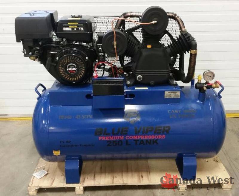 lot 1 image: NEW 66 GALLON TRUCK MOUNTED 15 HP AIR COMPRESSOR