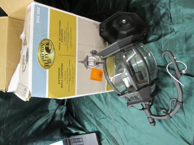 Hampton bay exterior wall lantern...