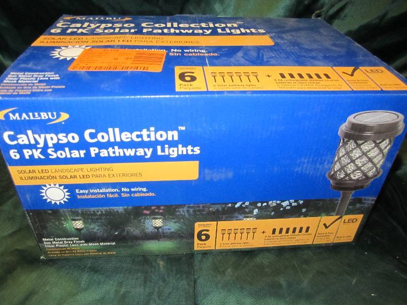 Calypso solar lighting 6 pack...
