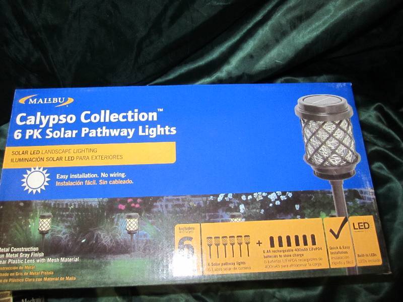 Calypso solar lighting 6 pack...