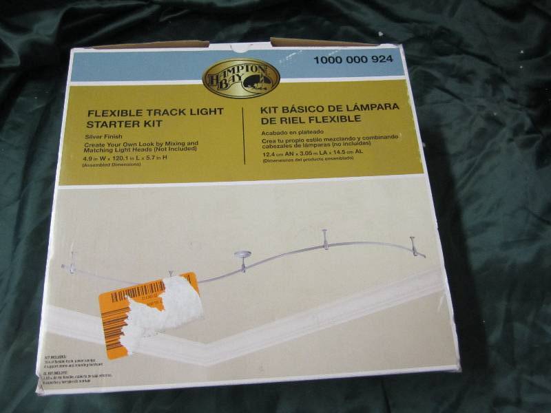 Hampton Bay flexible track lighting...